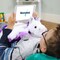 Bouncybands Washable Sensory Plush Lap Pad, Unicorn LPUN - alternate 2